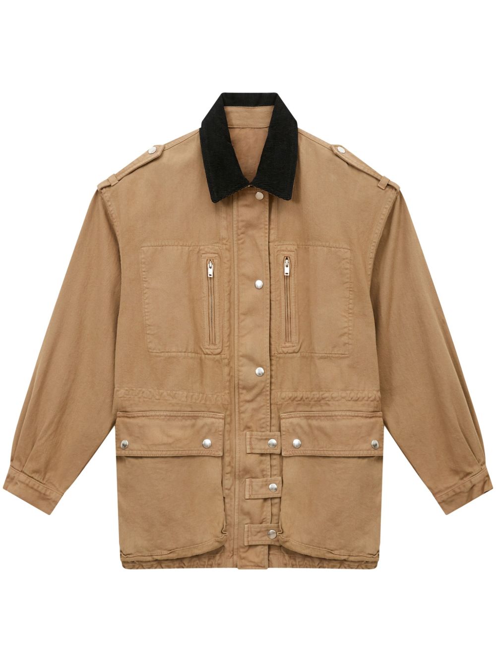 MARANT ÉTOILE Joanna 牛仔夹克 - 褐色