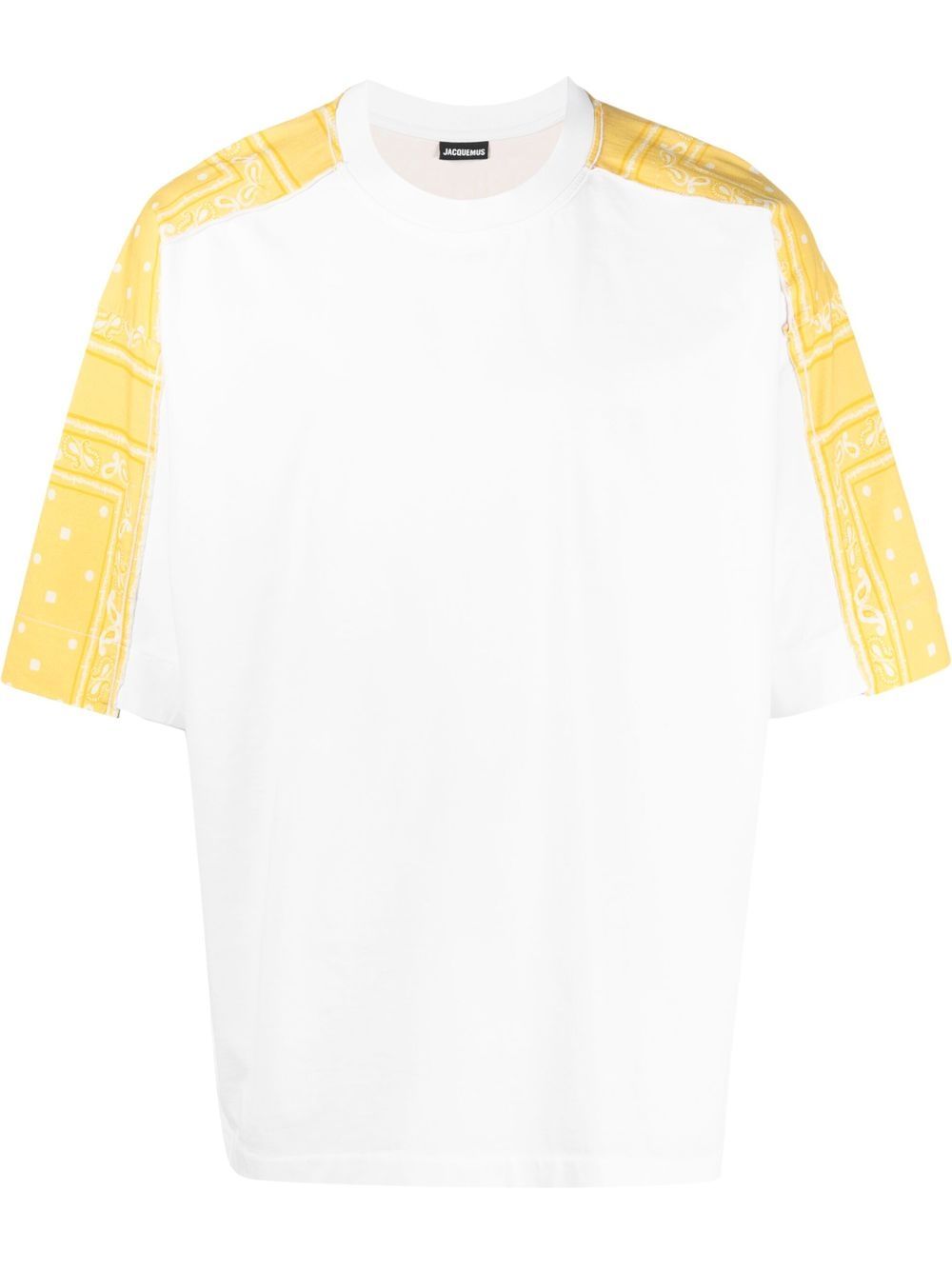 Jacquemus 佩斯理印花棉T恤 - 白色