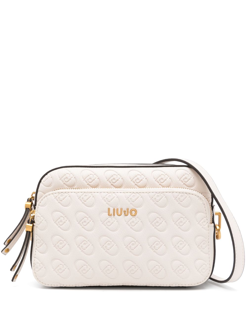 LIU JO logo斜挎包 - 白色