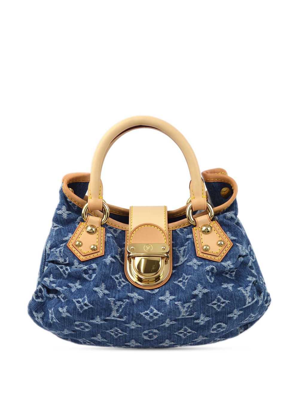 Louis Vuitton Pre-Owned Pleaty 迷你手提包（2005年典藏款） - 蓝色