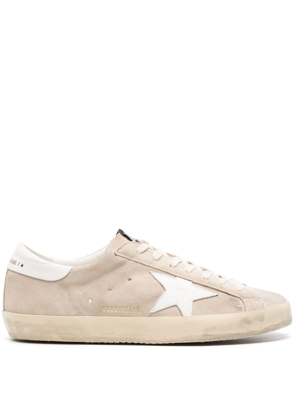 Golden Goose Super Star 绒面皮运动鞋 - 中性色