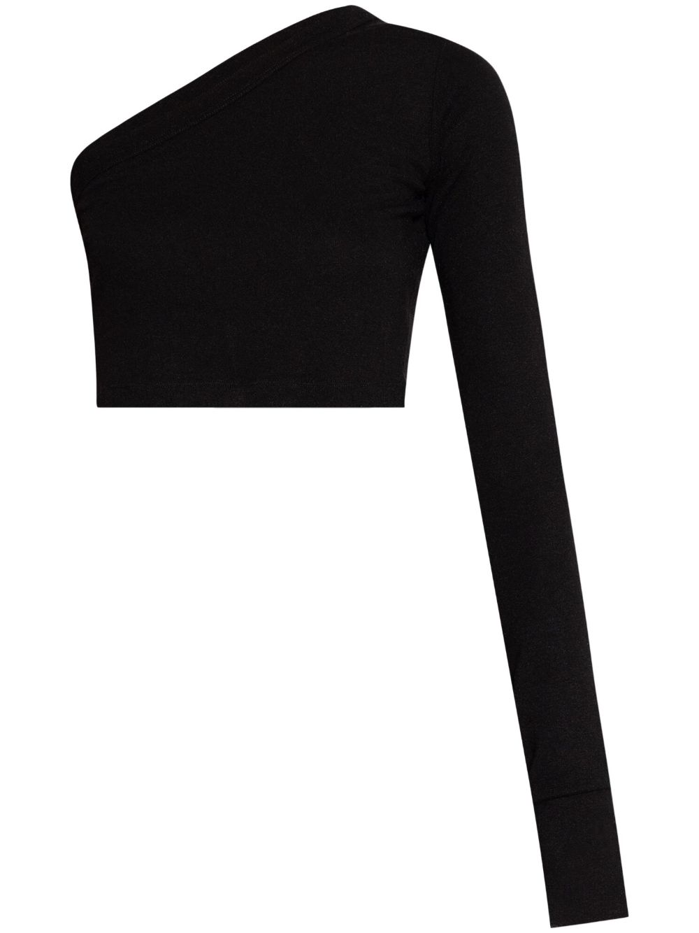 Rick Owens Ziggy 单肩上衣 - 黑色
