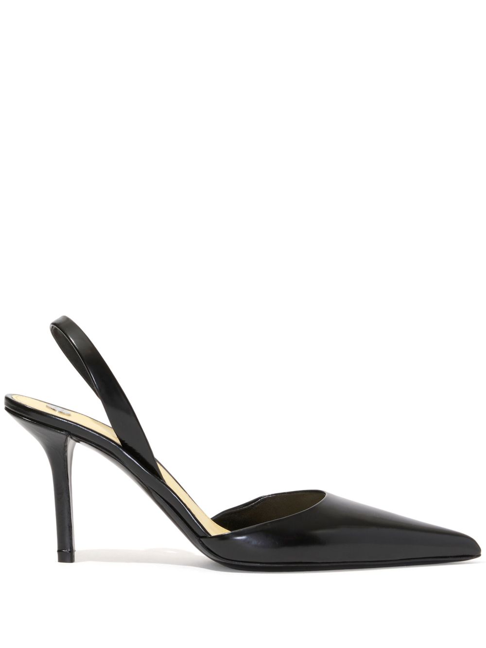 Proenza Schouler Slash Slingback 高跟鞋 - 黑色