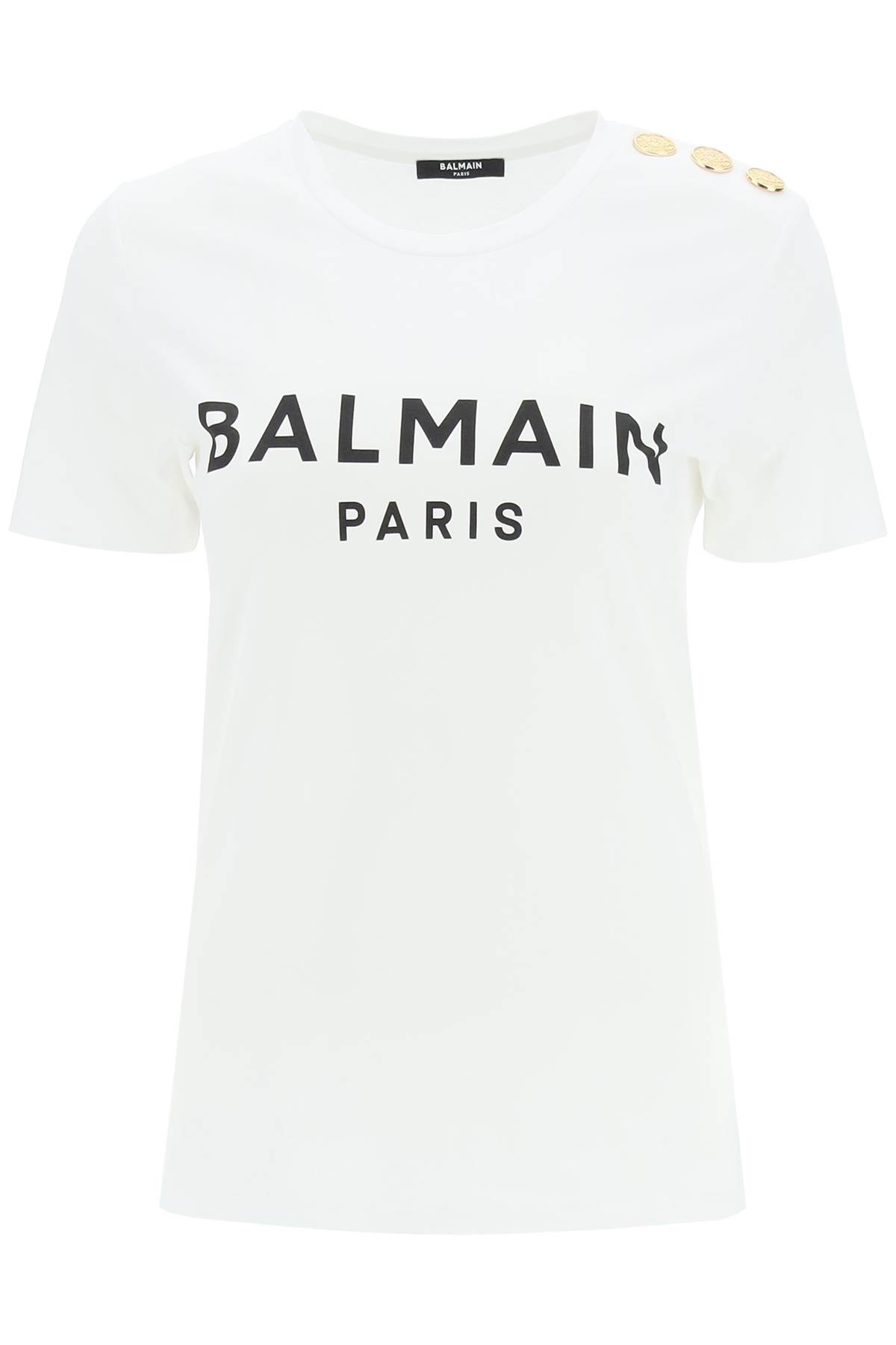 Balmain 标志纽扣T恤