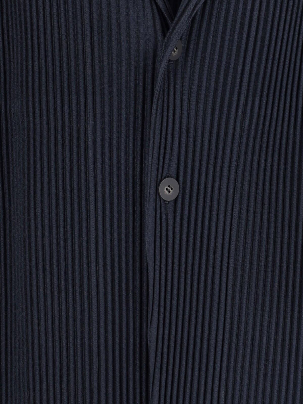 Homme Plissé Issey Miyake Single-breasted Pleated Blazer