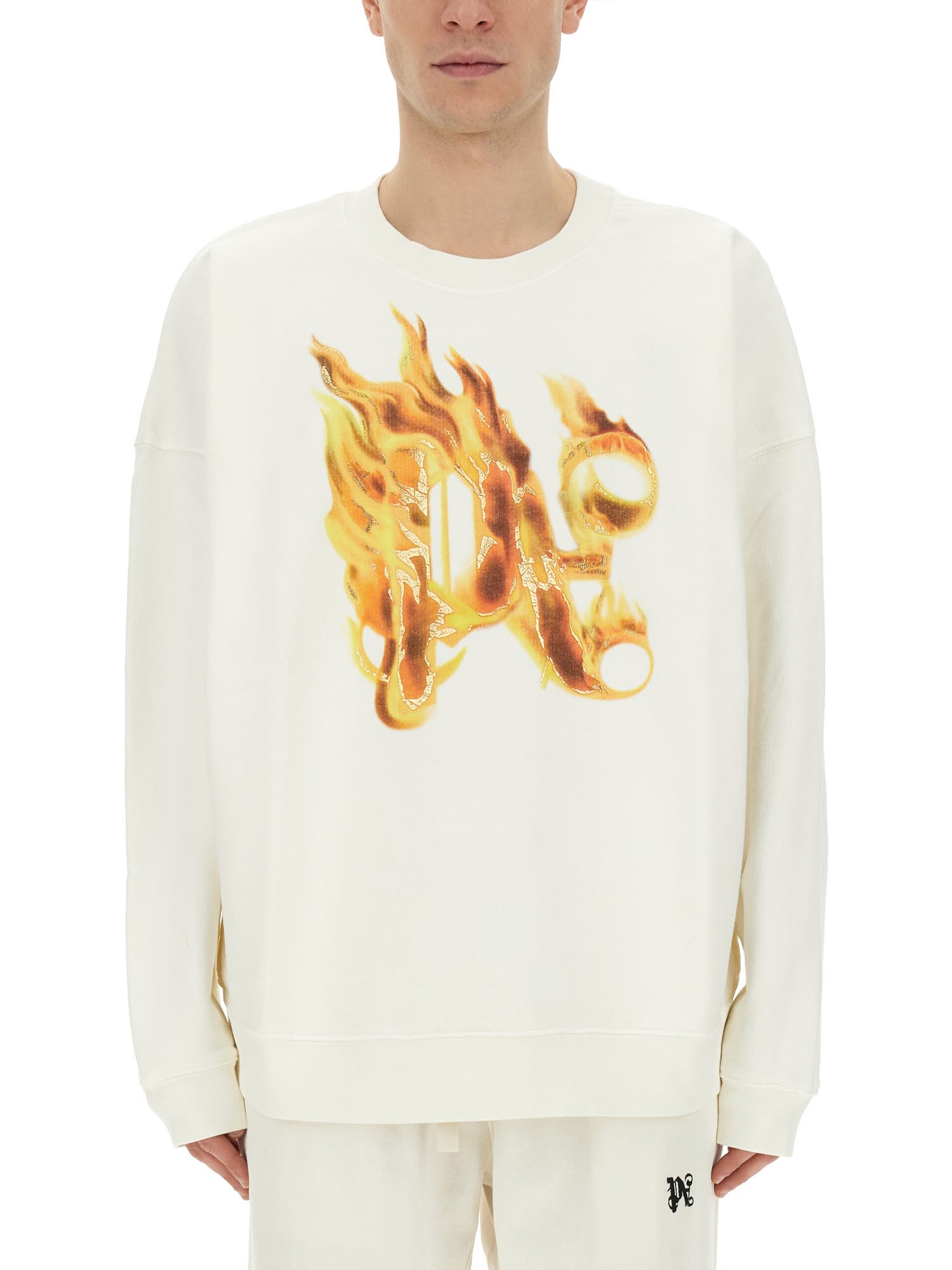 Palm Angels 火焰标志卫衣