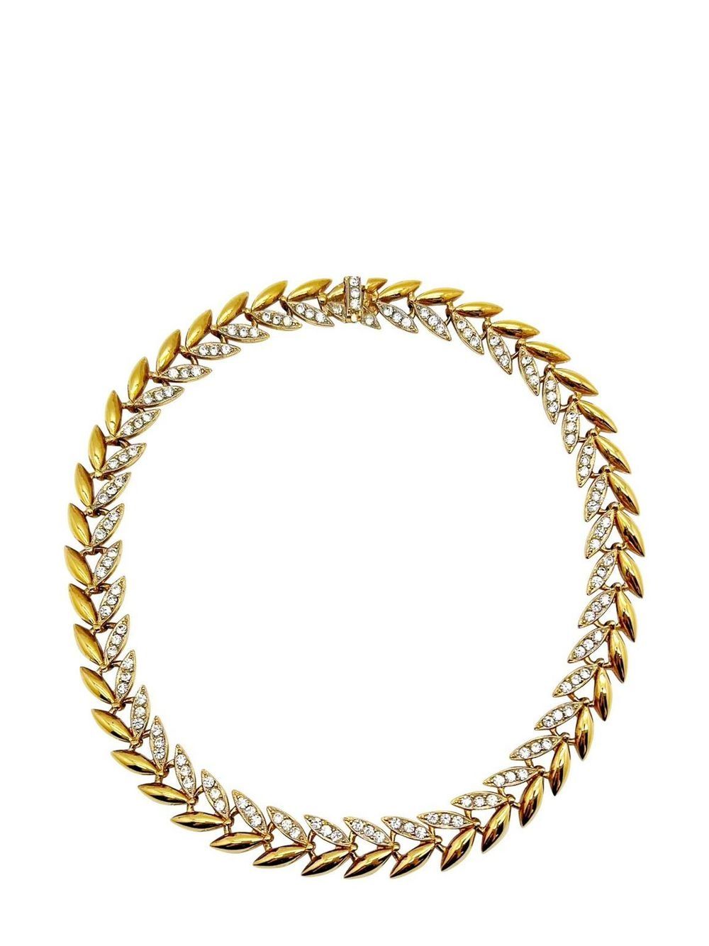 Jennifer Gibson Jewellery 晶饰项链（1980年代典藏款） - 金属色