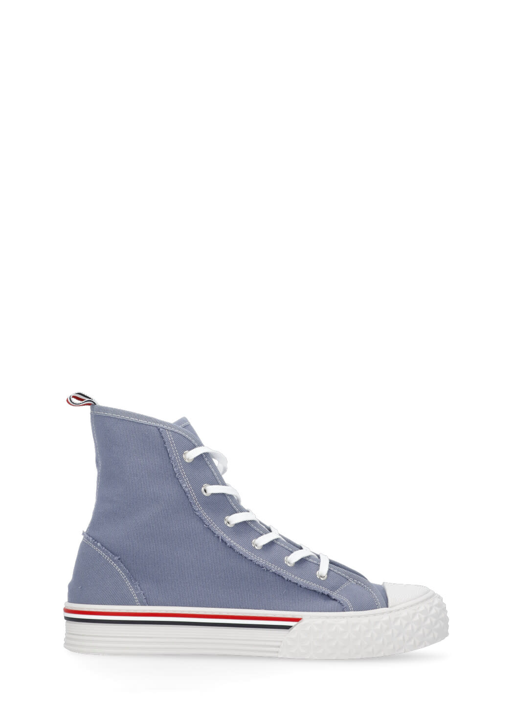 Thom Browne Sneakers In Light Blue Canvas
