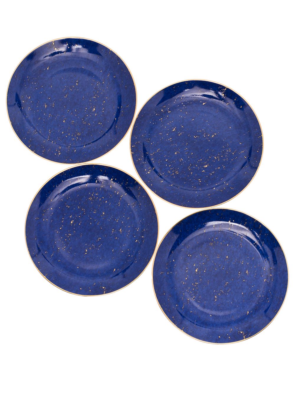 L'Objet Lapis Canapé 餐盘四件装 - 蓝色