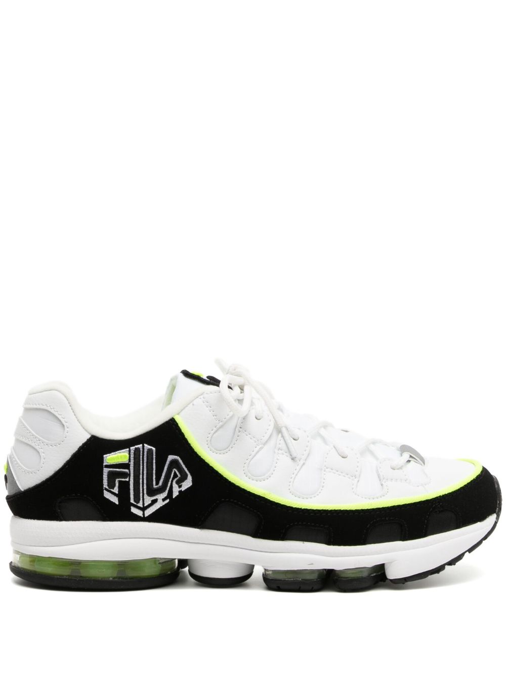 Fila logo印花系带运动鞋 - 白色