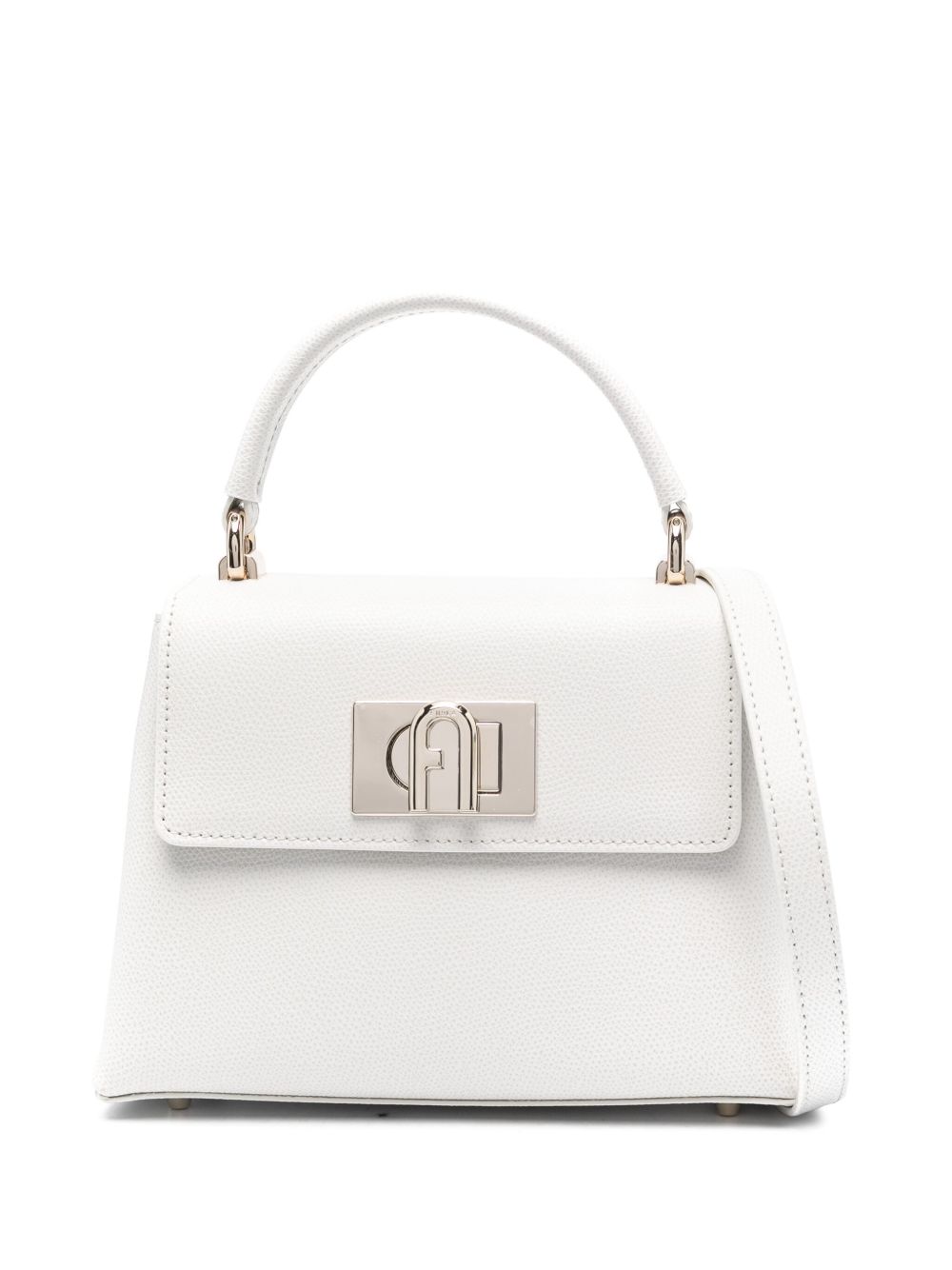 Furla 1927 皮质迷你手提包 - 中性色