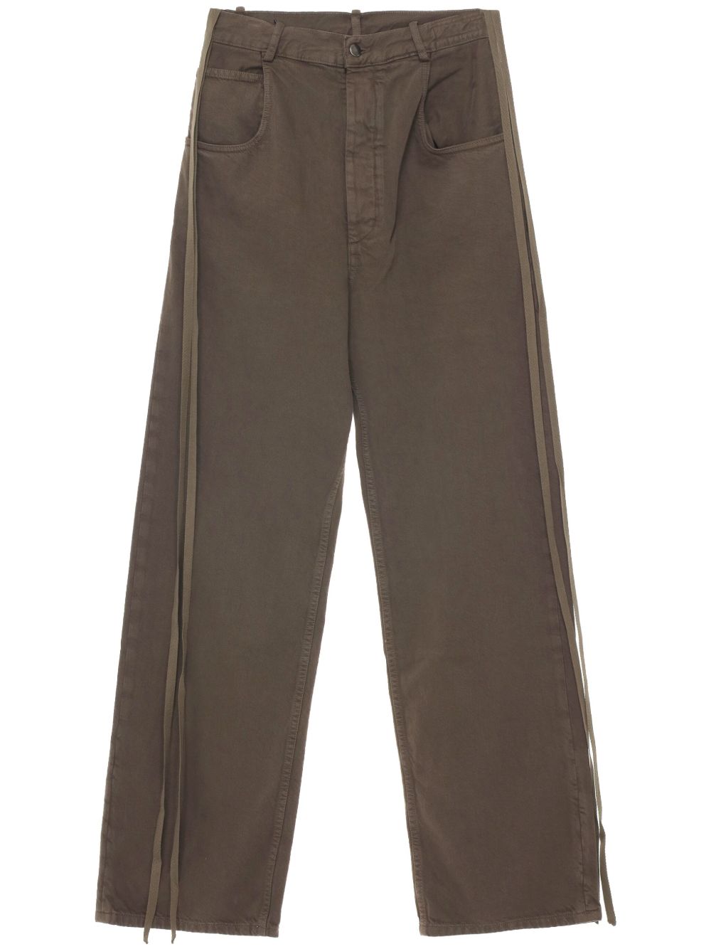 Ann Demeulemeester Polly 牛仔裤 - 绿色