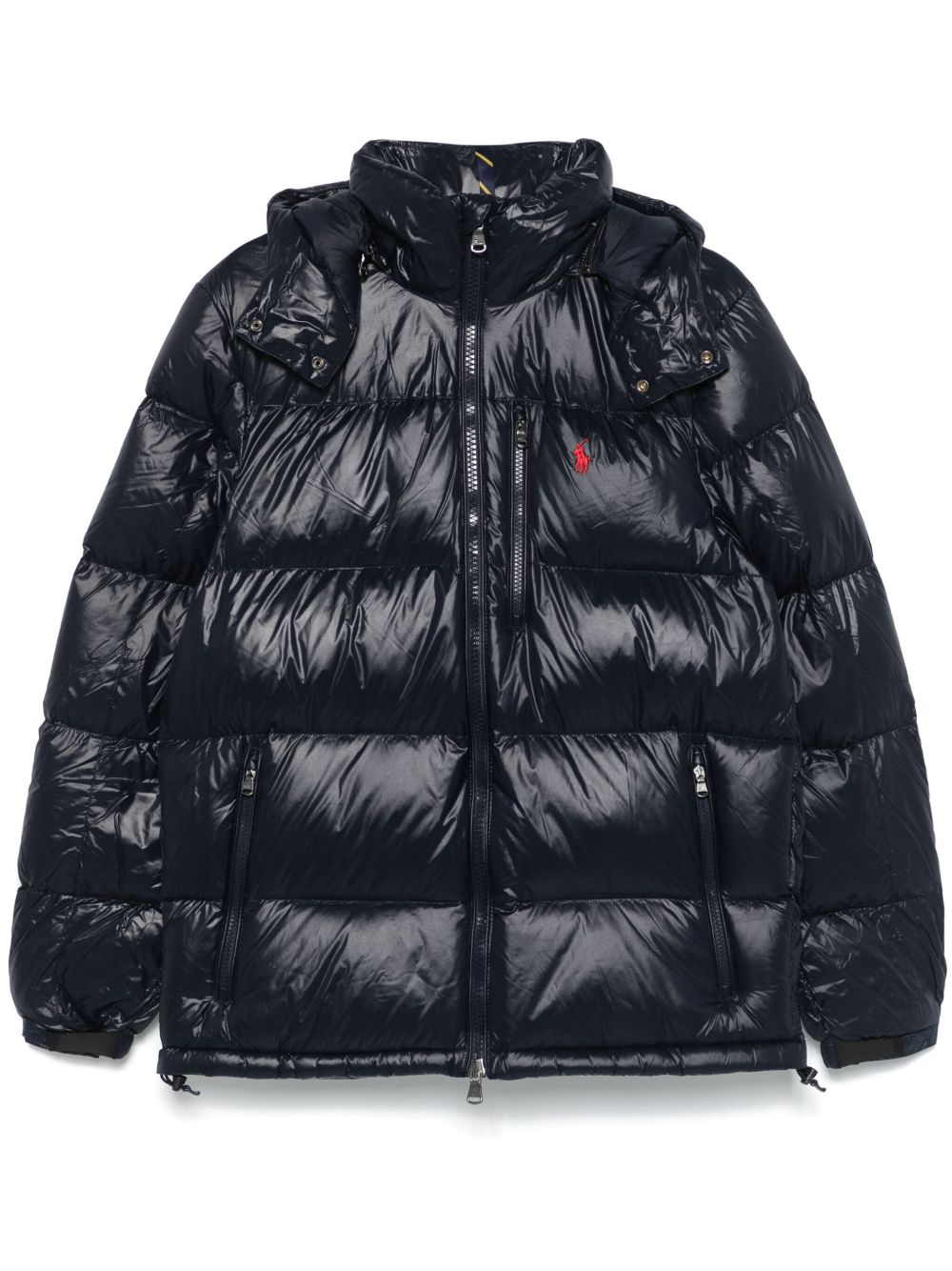 Polo Ralph Lauren 连帽蓬松夹克 - 蓝色