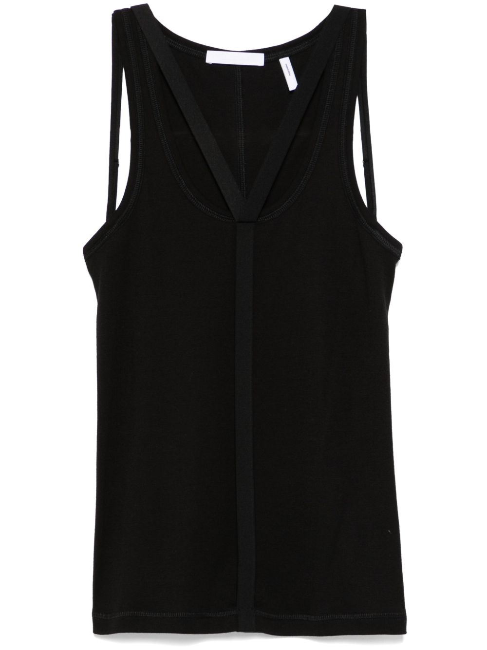 Helmut Lang Strap Racer 坦克背心 - 黑色
