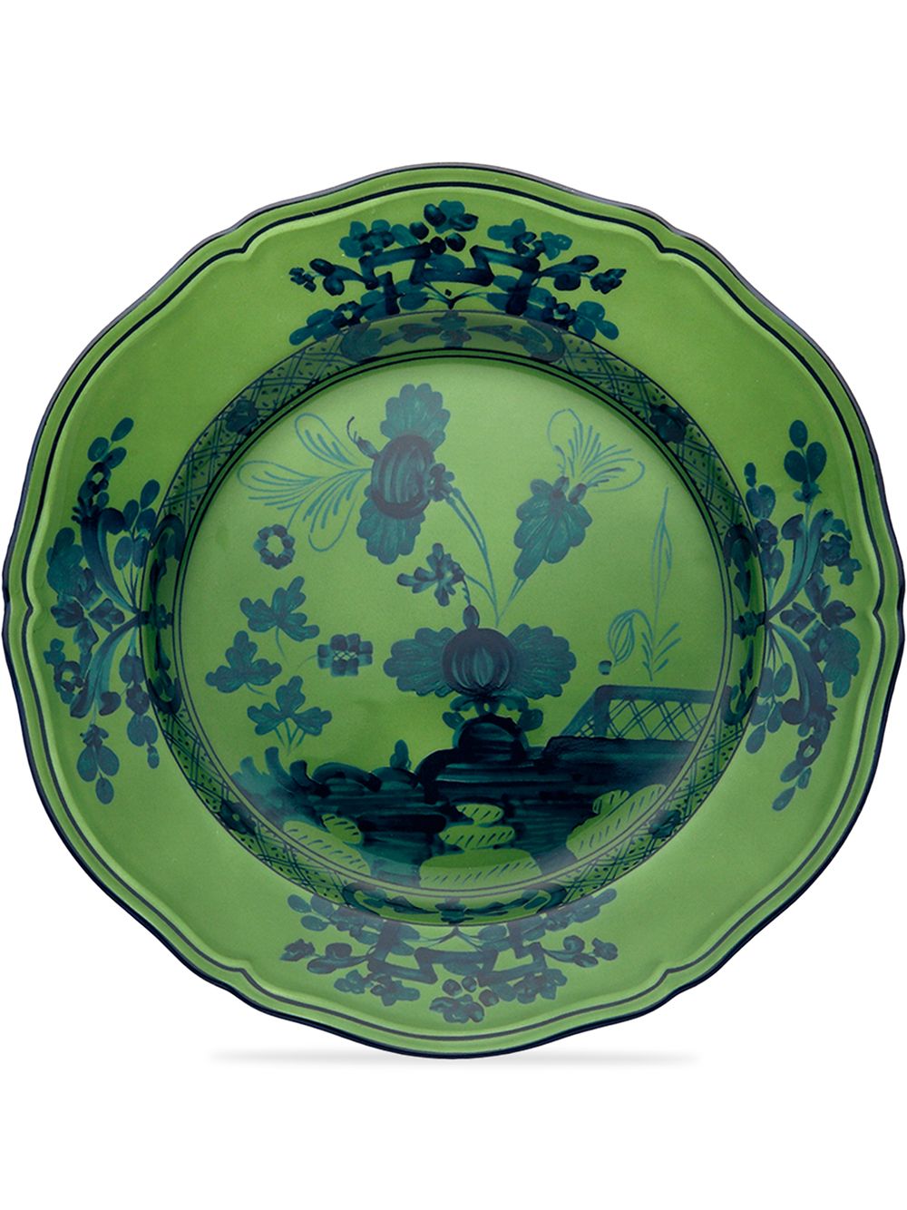 GINORI 1735 Oriente Italiano 餐盘 - 绿色