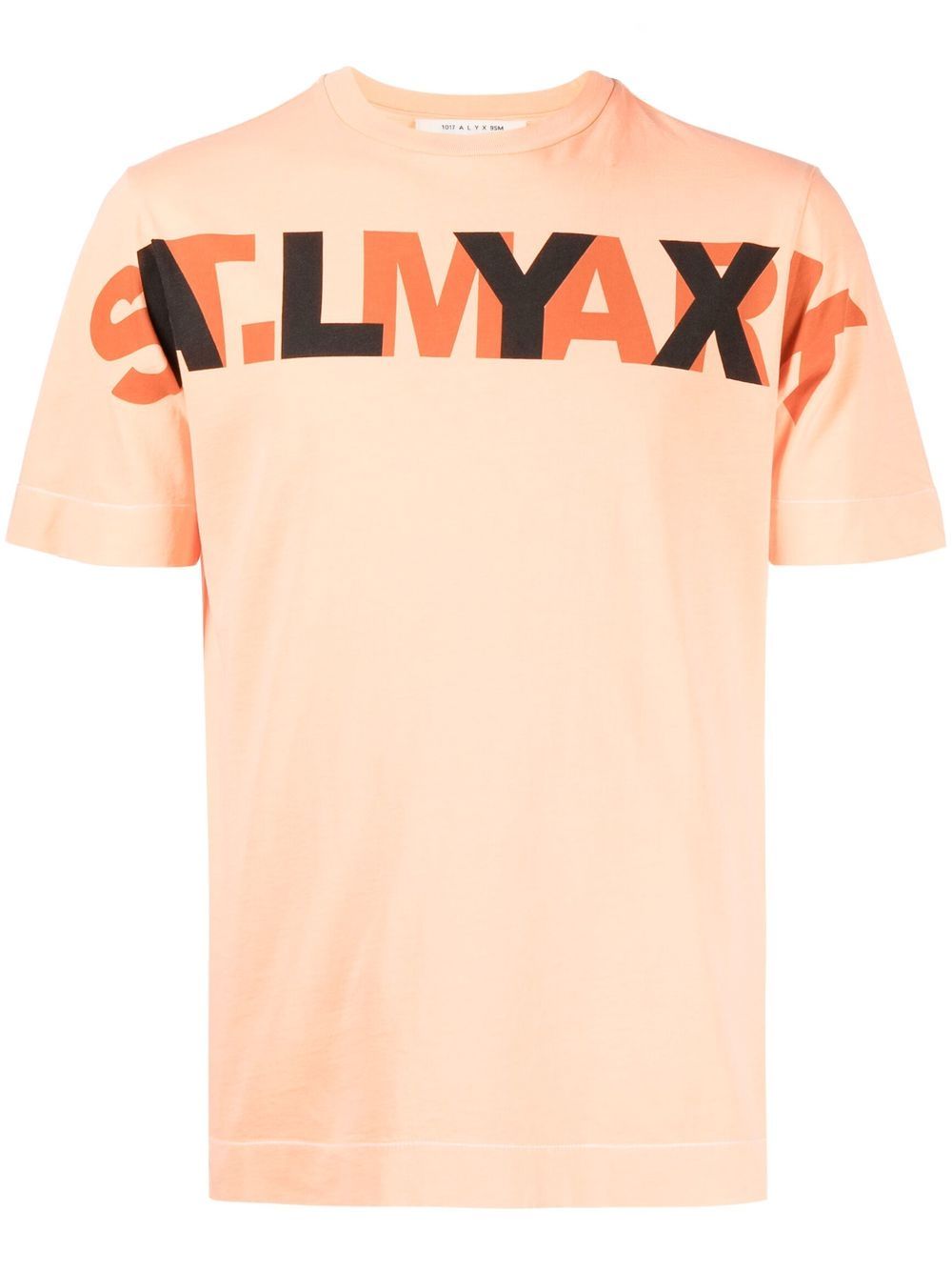 1017 ALYX 9SM logo印花T恤 - 橘色