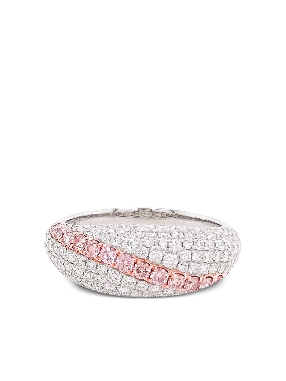 HYT Jewelry 铂金钻石戒指（典藏款） - 银色