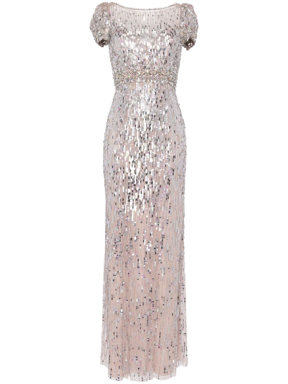 Jenny Packham Sungem 亮片礼服 - 粉色