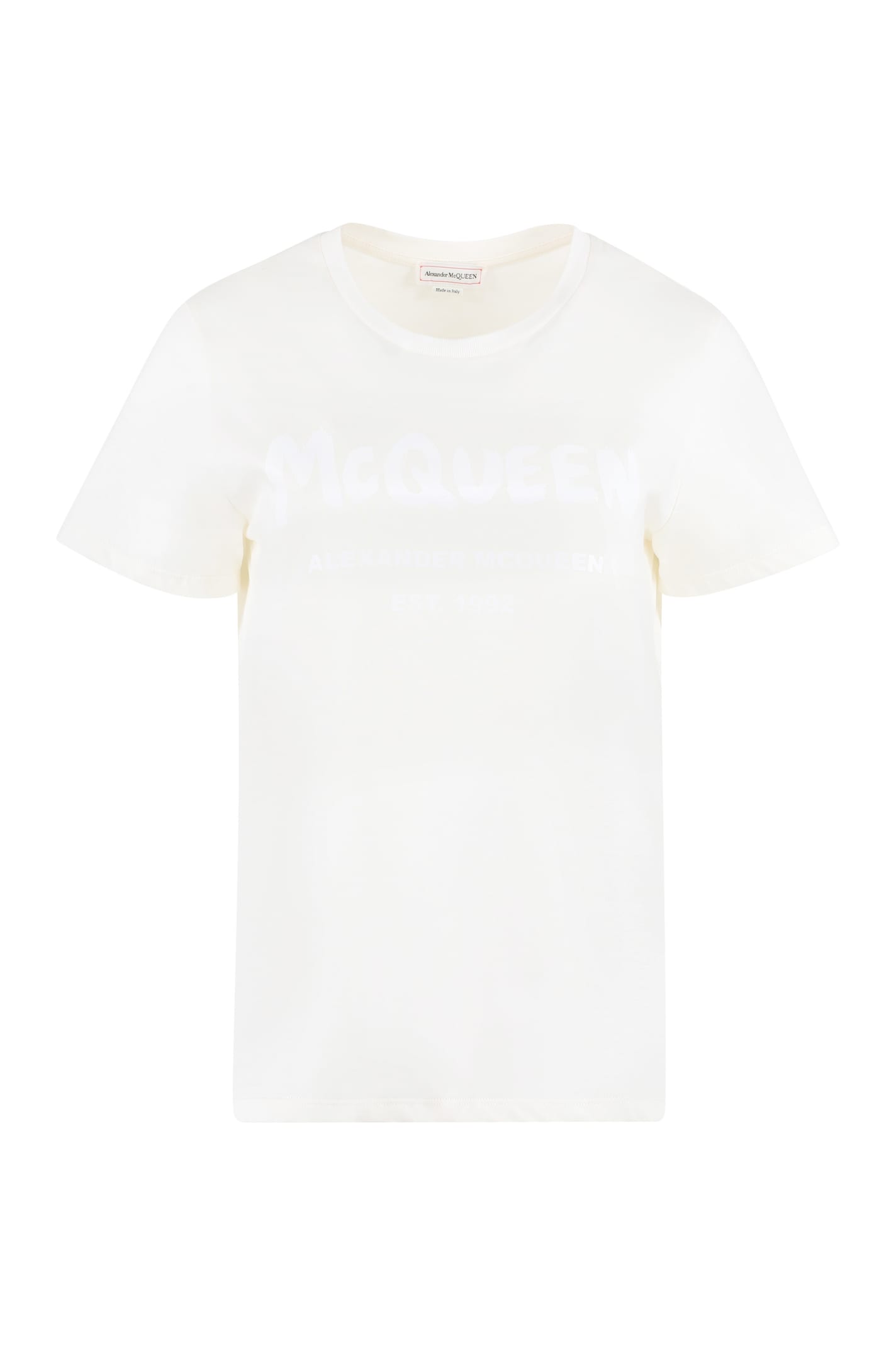 Alexander McQueen Calicò Mcqueen Graffiti T-shirt