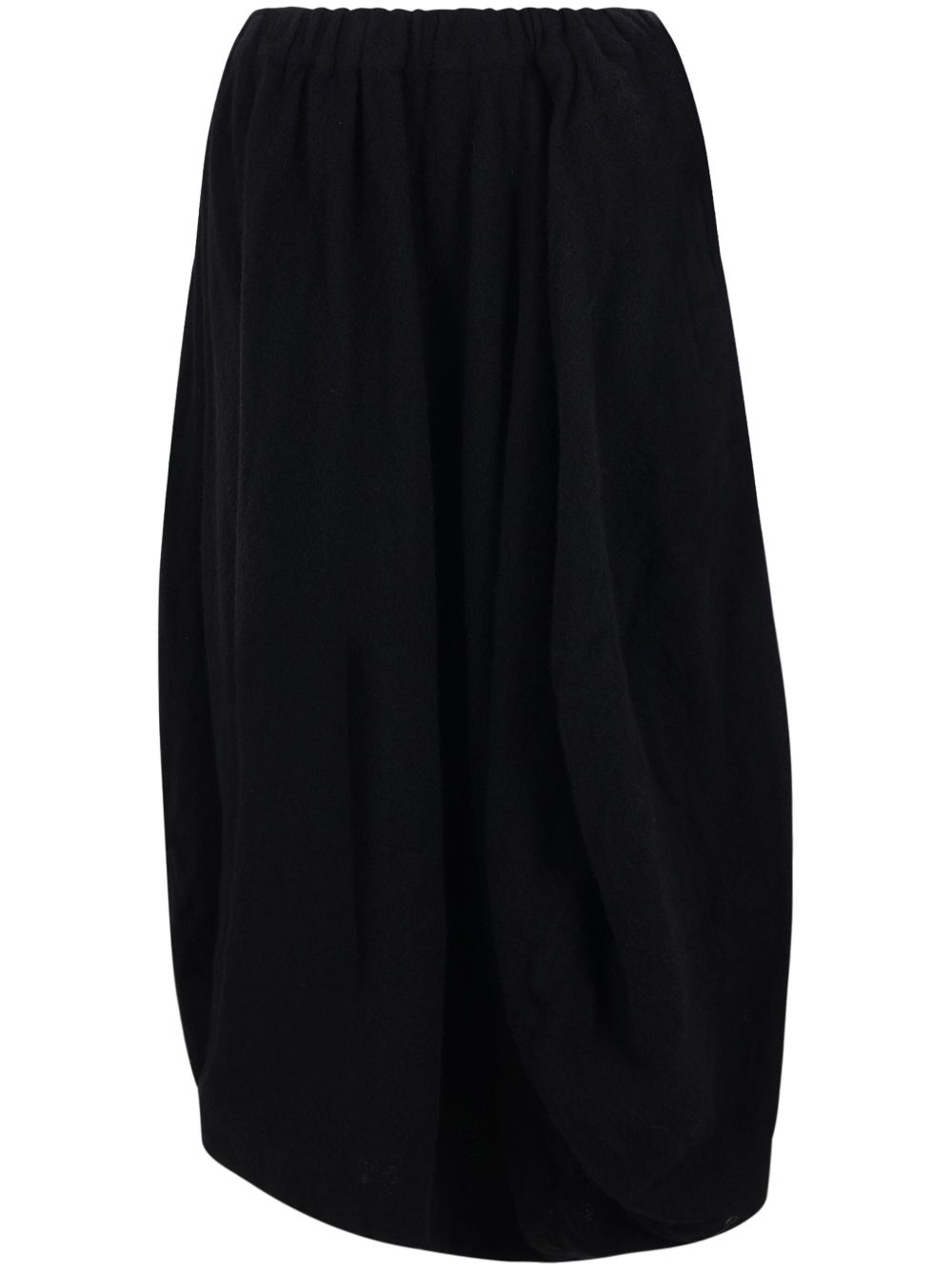Comme Des Garçons Comme Des Garçons 高腰半身裙 - 黑色