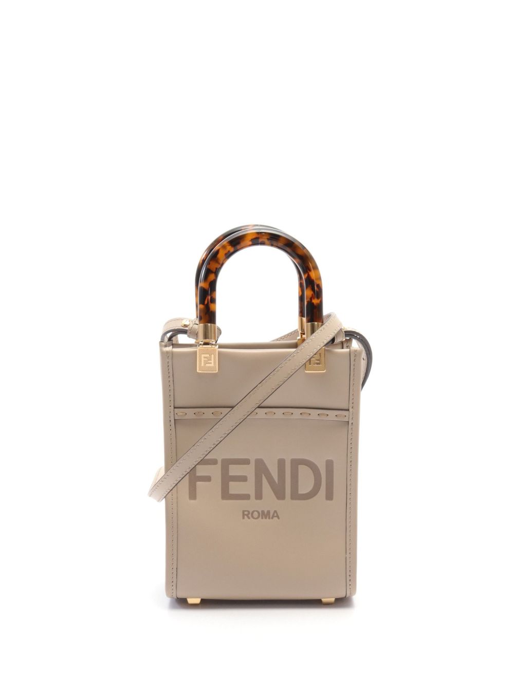 Fendi Pre-Owned Sunshine 迷你手提包（2010年代典藏款） - 中性色