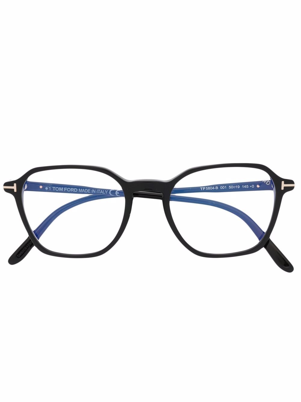 TOM FORD Eyewear D镜框光学眼镜 - 黑色