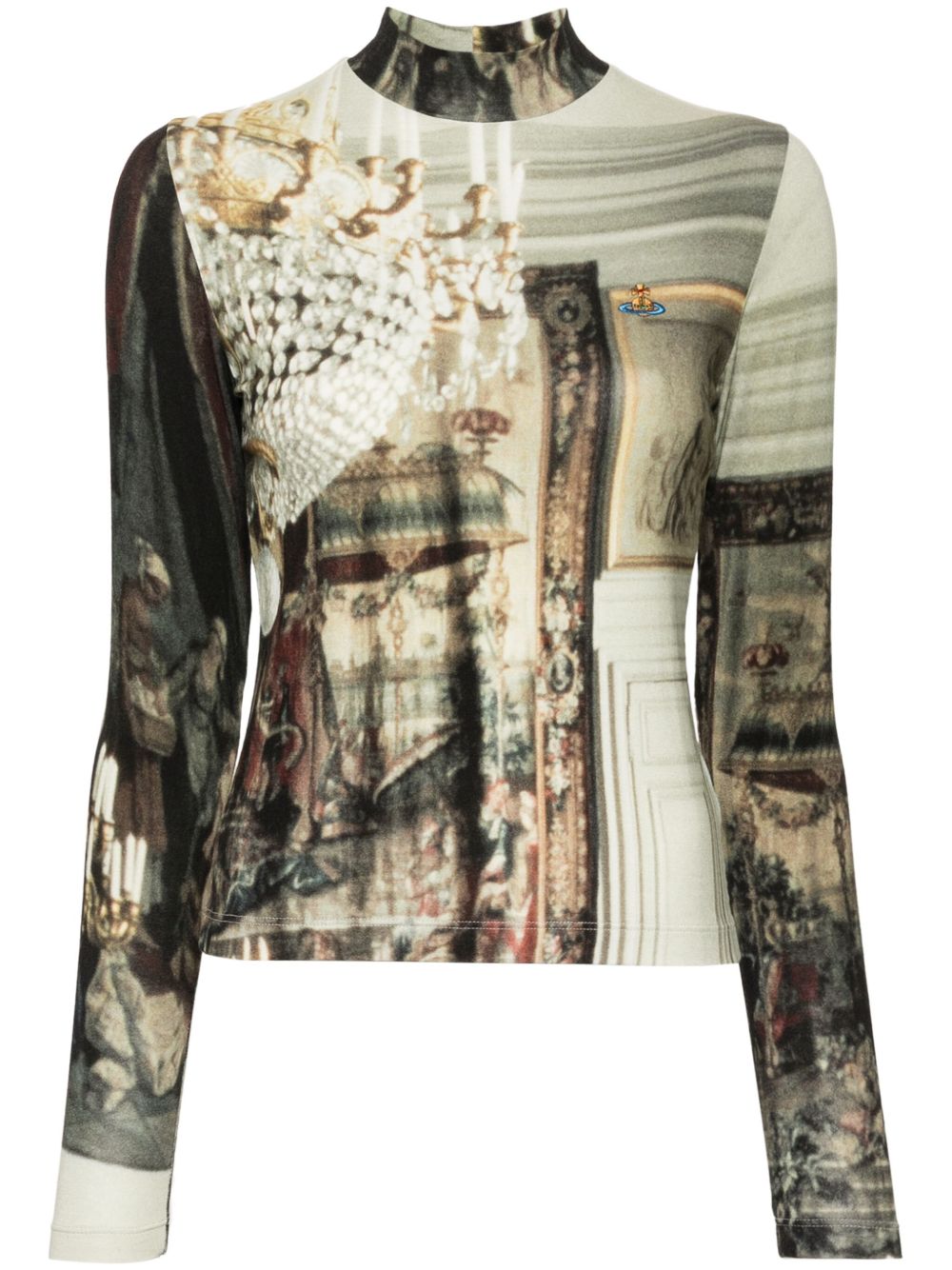 Vivienne Westwood 图案印花上衣 - 绿色