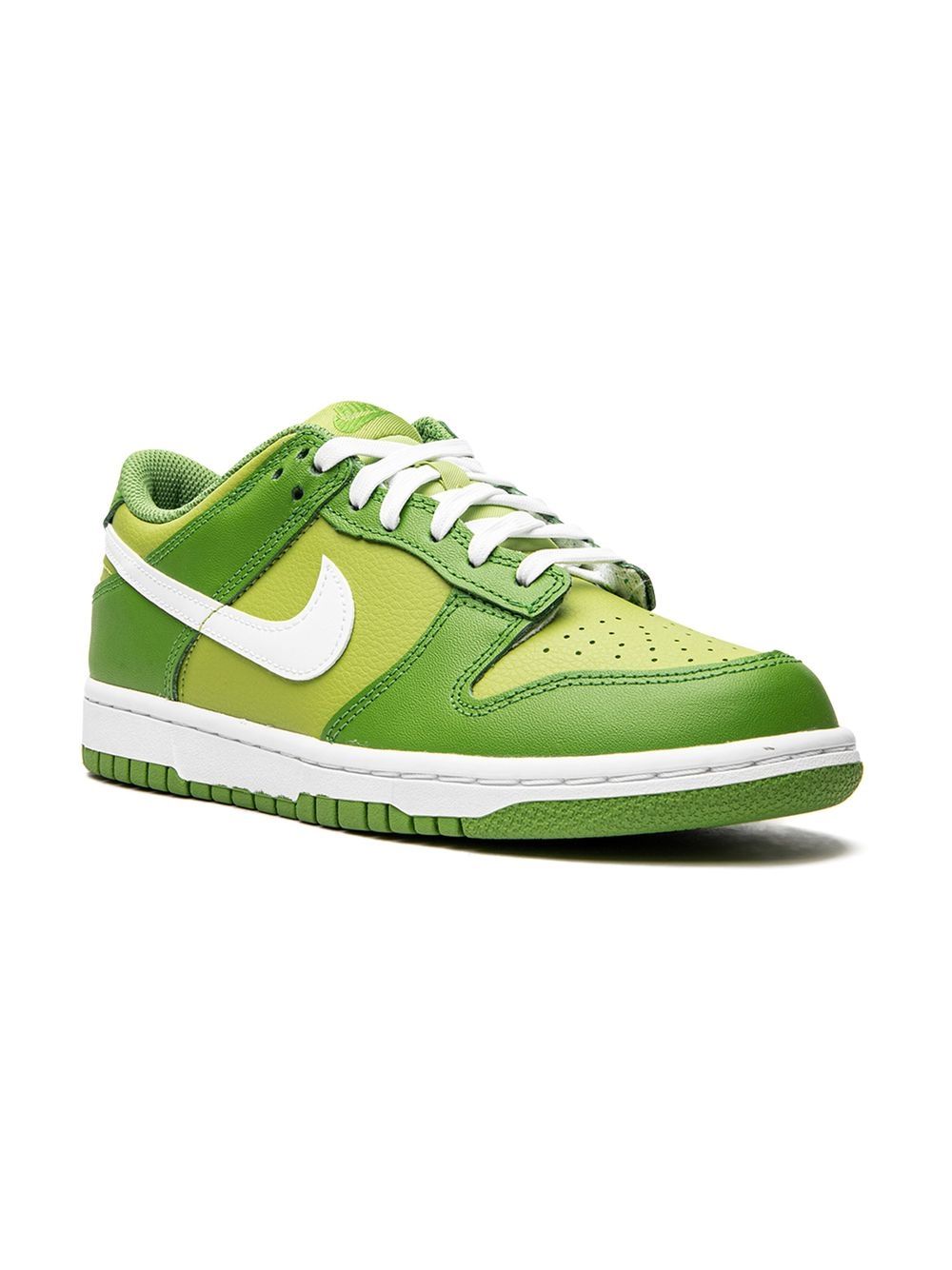 Nike Kids Dunk Low 运动鞋 - 绿色