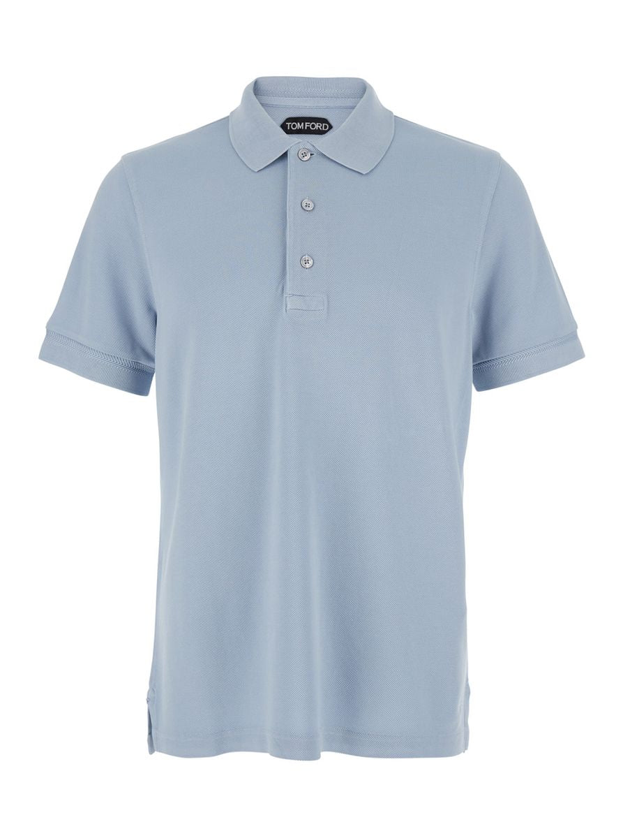 Tom Ford Polo Logo Pique