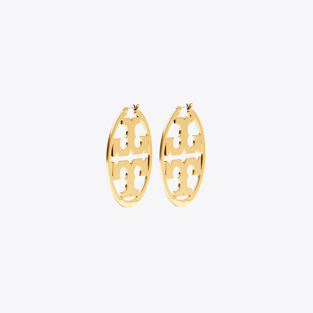 Tory Burch Miller Hoop Earring