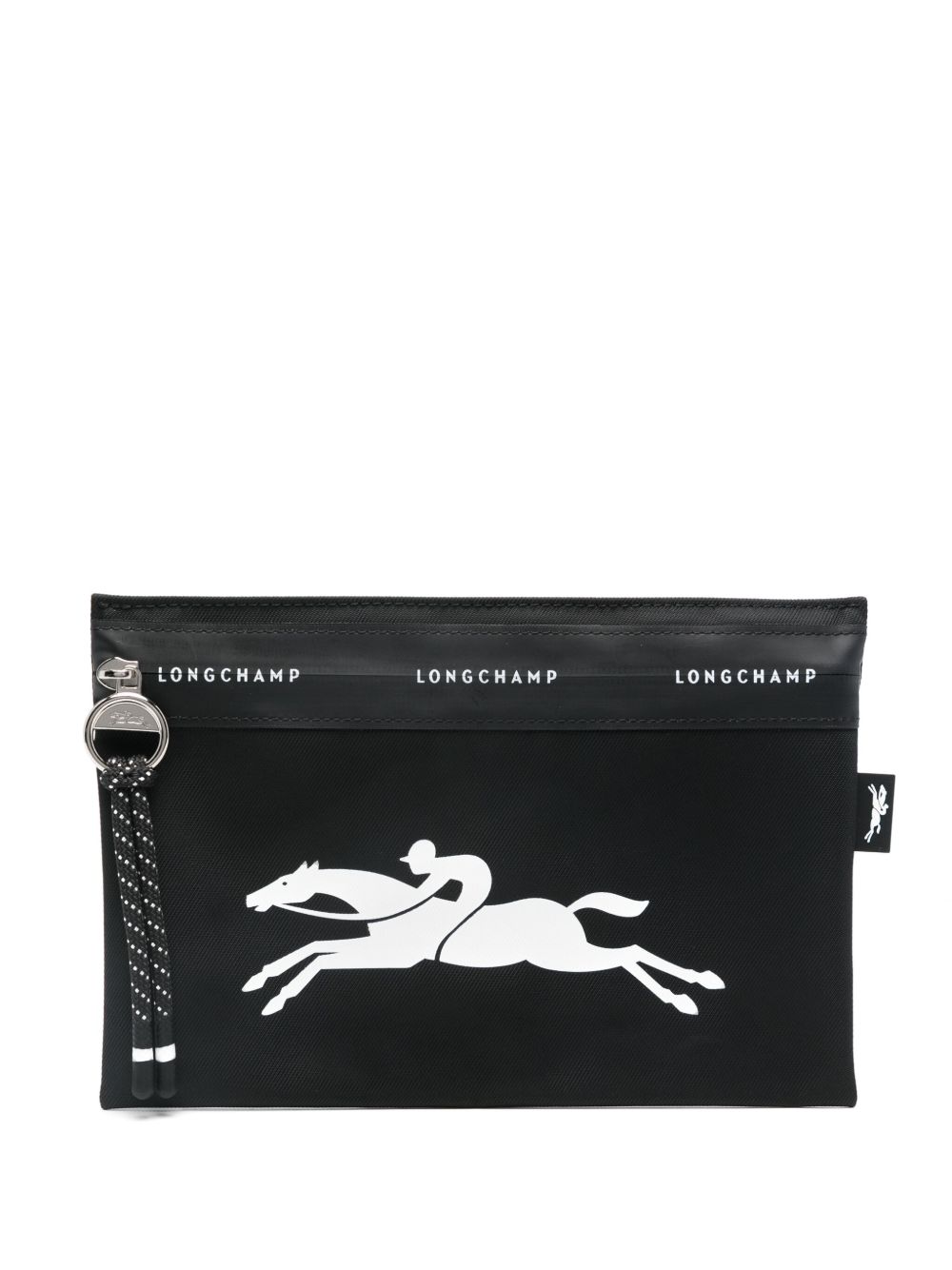 Longchamp Le Pliage 化妆包 - 黑色