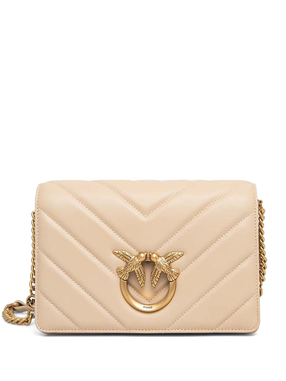 PINKO Classic Love Click 斜挎包 - 中性色
