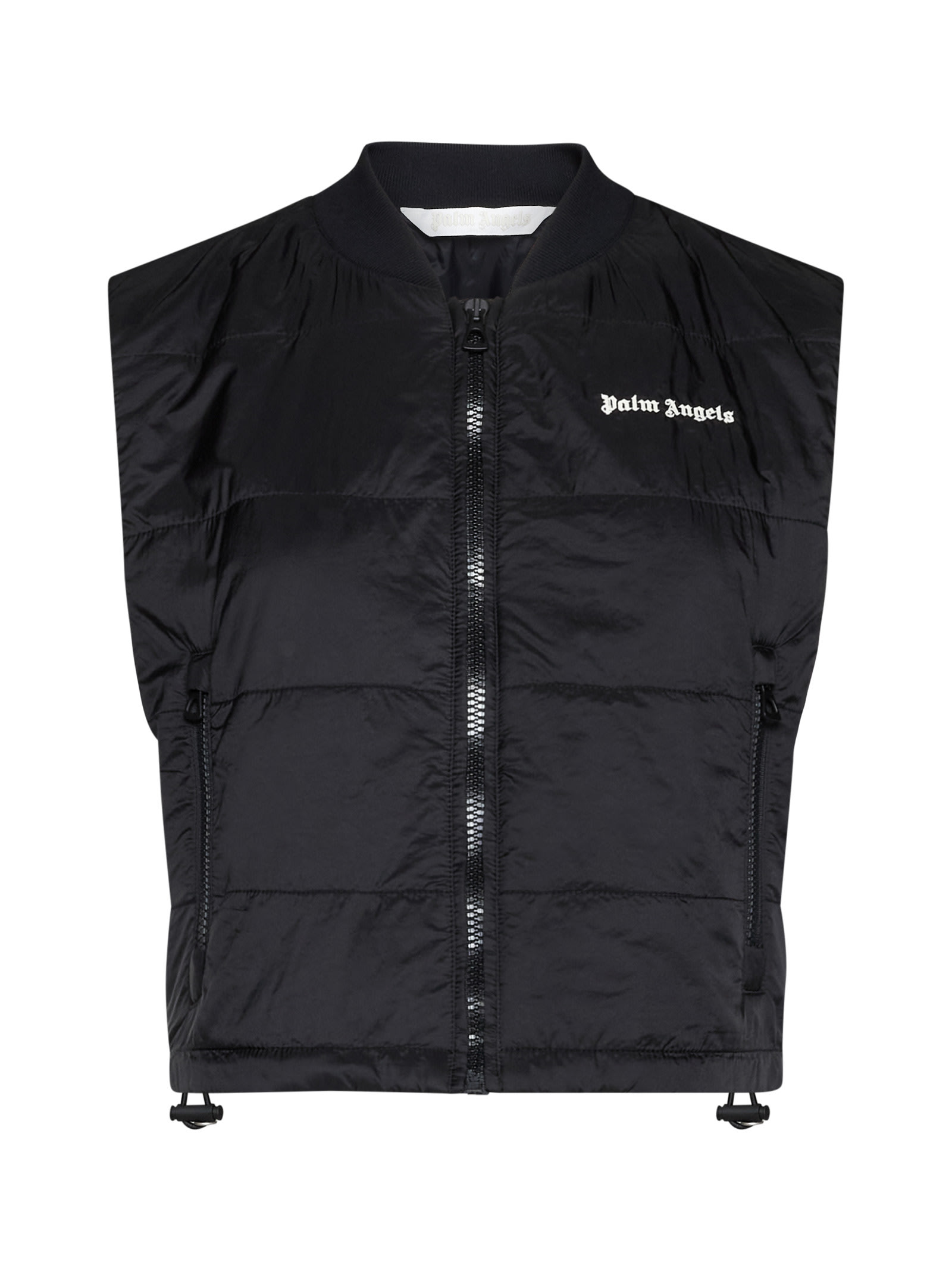 Palm Angels 绗缝尼龙羽绒马甲