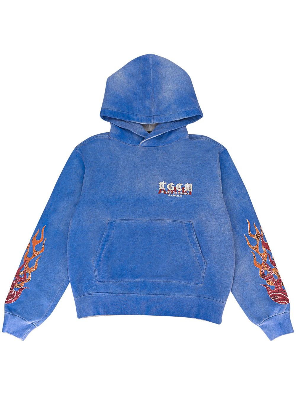 AMIRI T.G.C.W. Flames 连帽衫 - 蓝色