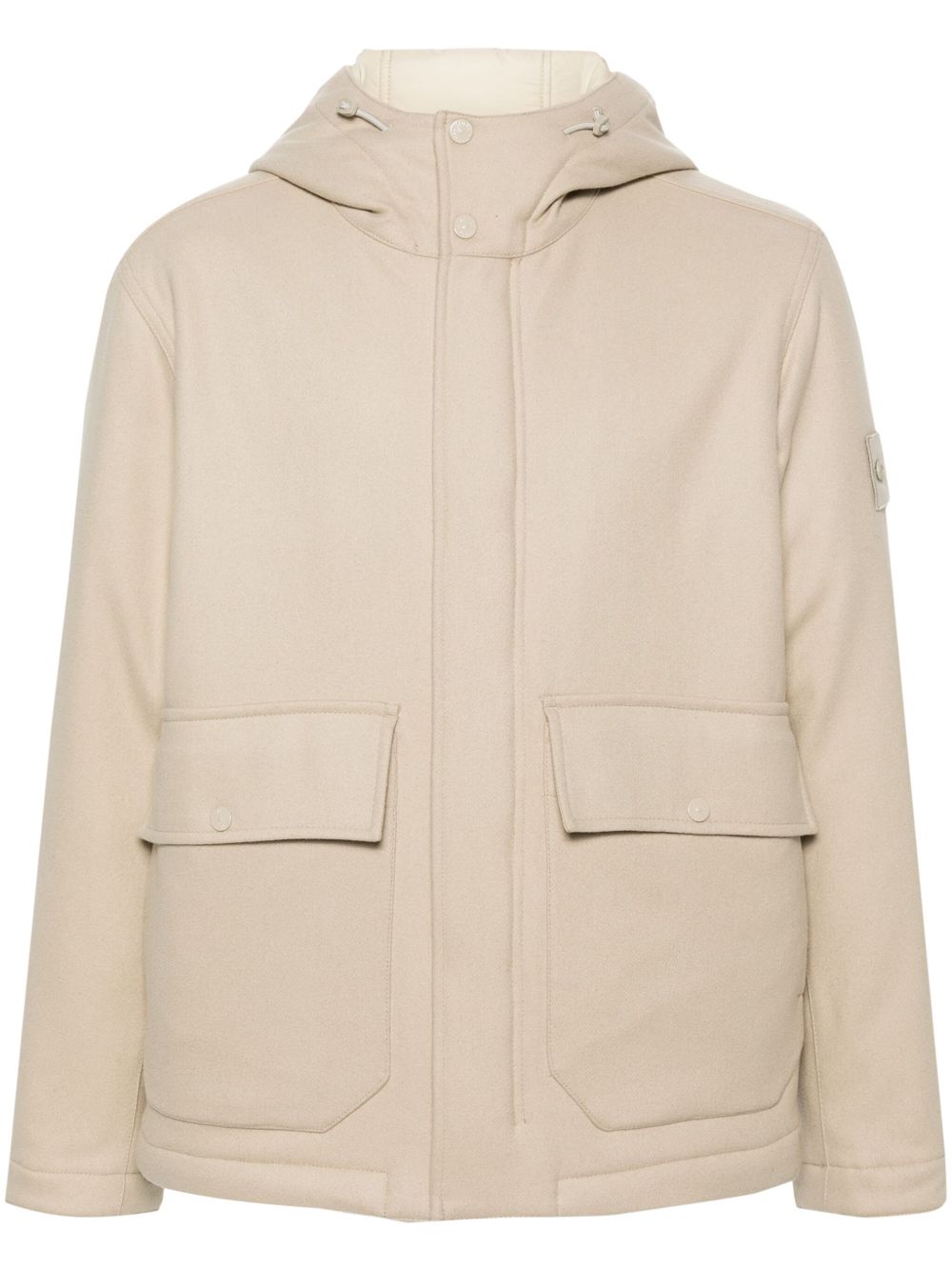 Stone Island Compass 连帽夹克 - 中性色