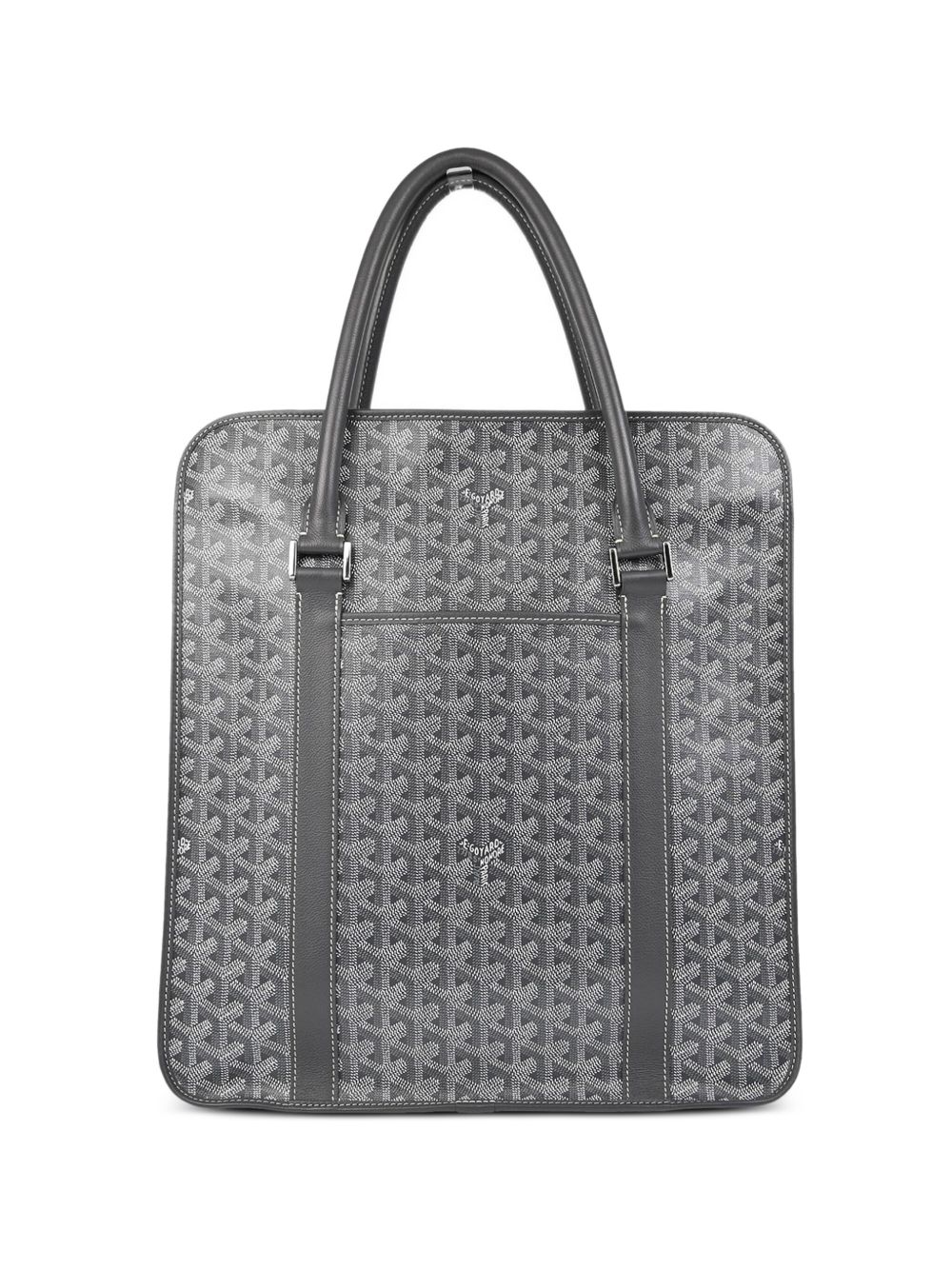 Goyard Pre-Owned Bourgogne 手提包（2019年典藏款） - 灰色