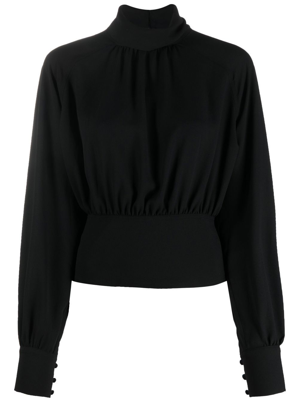 Filippa K 企领阔袖罩衫 - 黑色