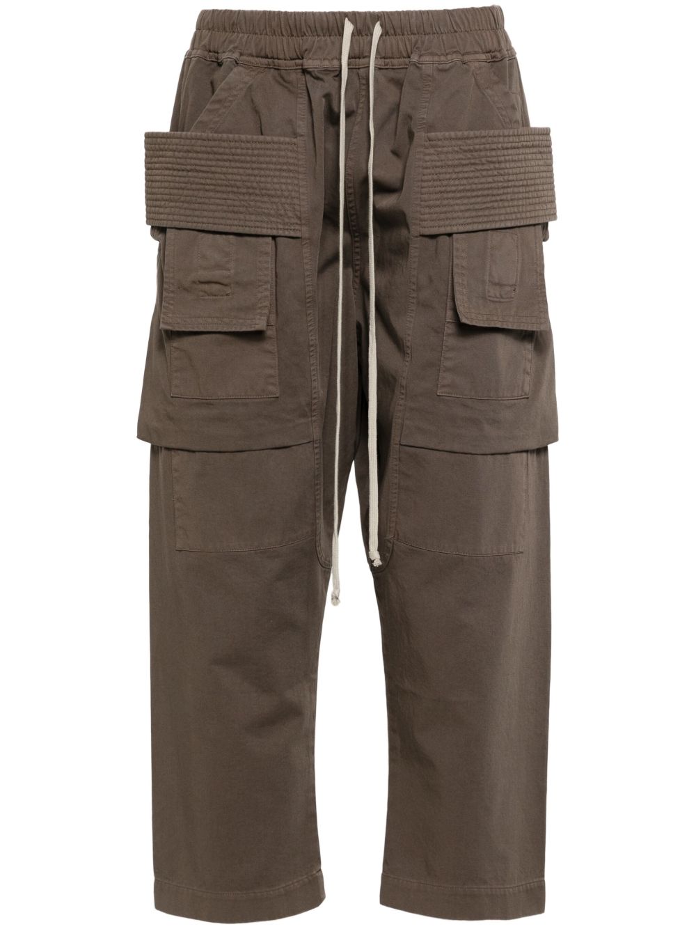 Rick Owens DRKSHDW Creatch 工装裤 - 褐色