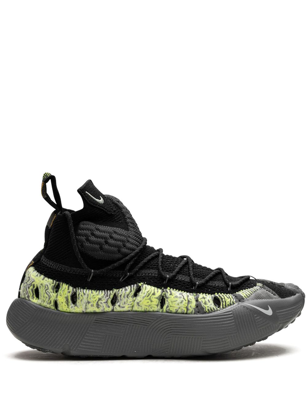 Nike ISPA Sense Flyknit Black/Smoke Grey 运动鞋 - 黑色