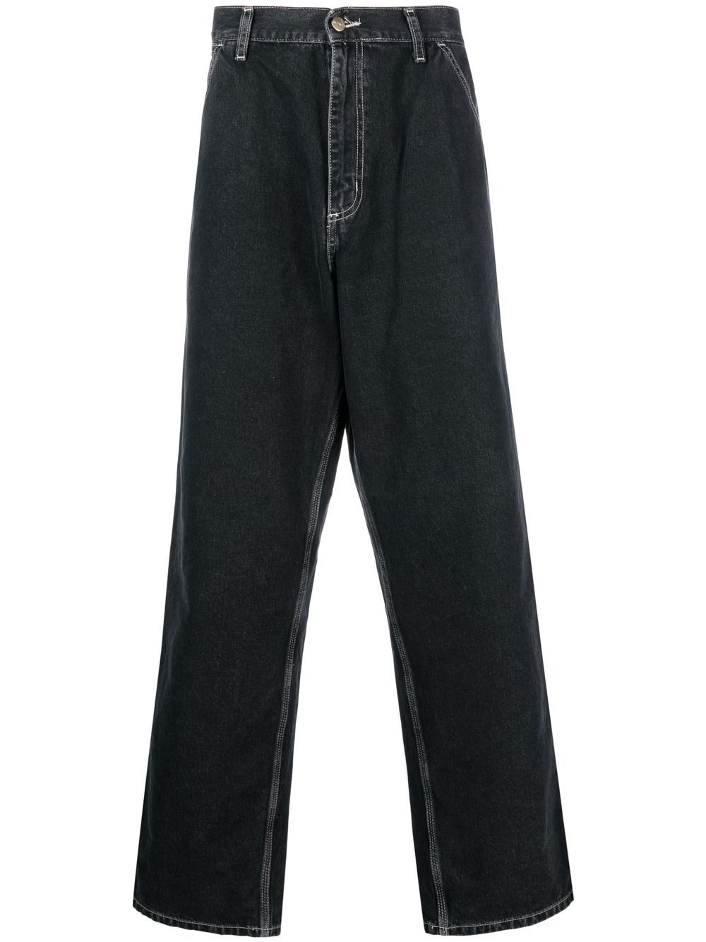 Carhartt WIP Simple 直筒牛仔裤 - 黑色