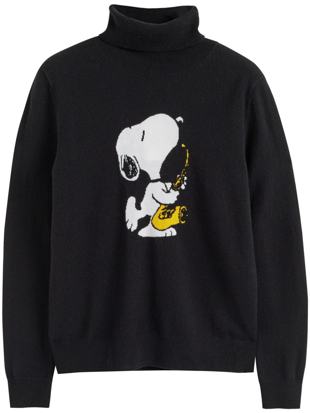 Chinti & Parker Snoopy Saxophone 毛衣 - 黑色