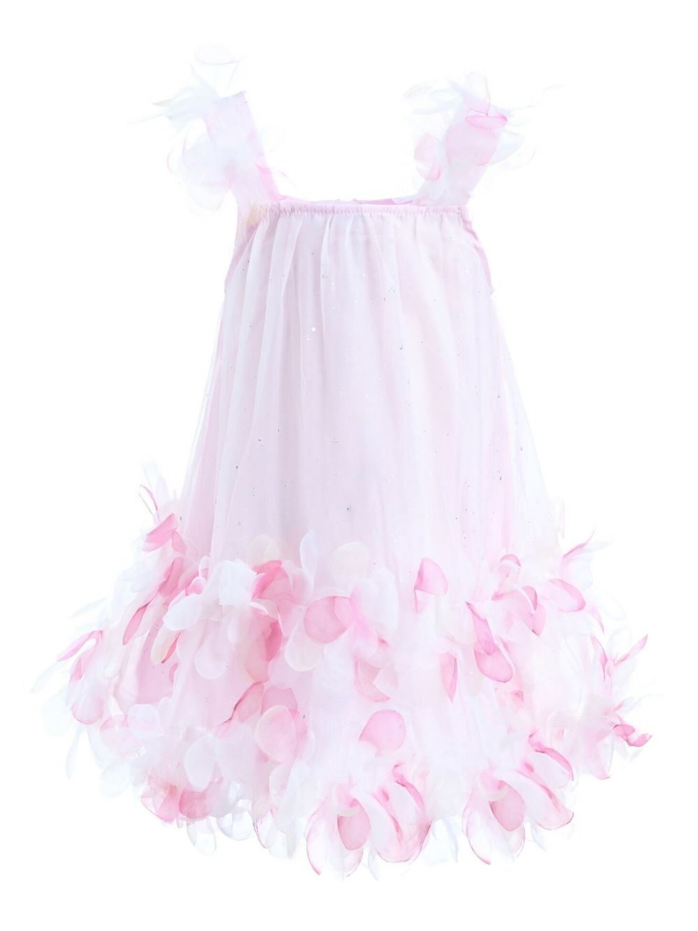 Mimi Tutu 泡泡糖荷叶边连衣裙 - 粉色