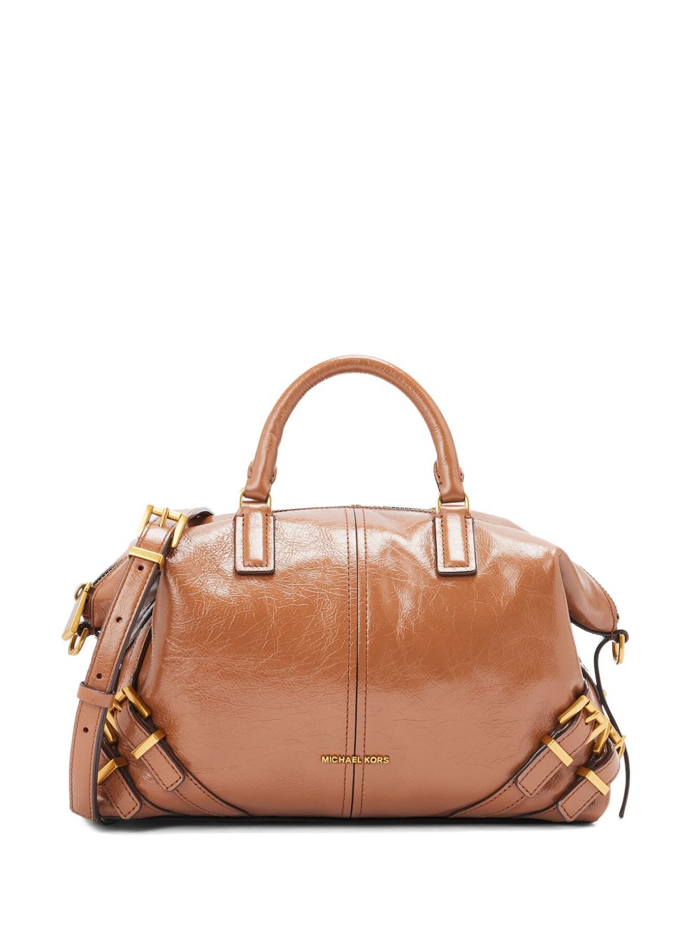 Michael Kors Darrington 小号手提包 - 褐色
