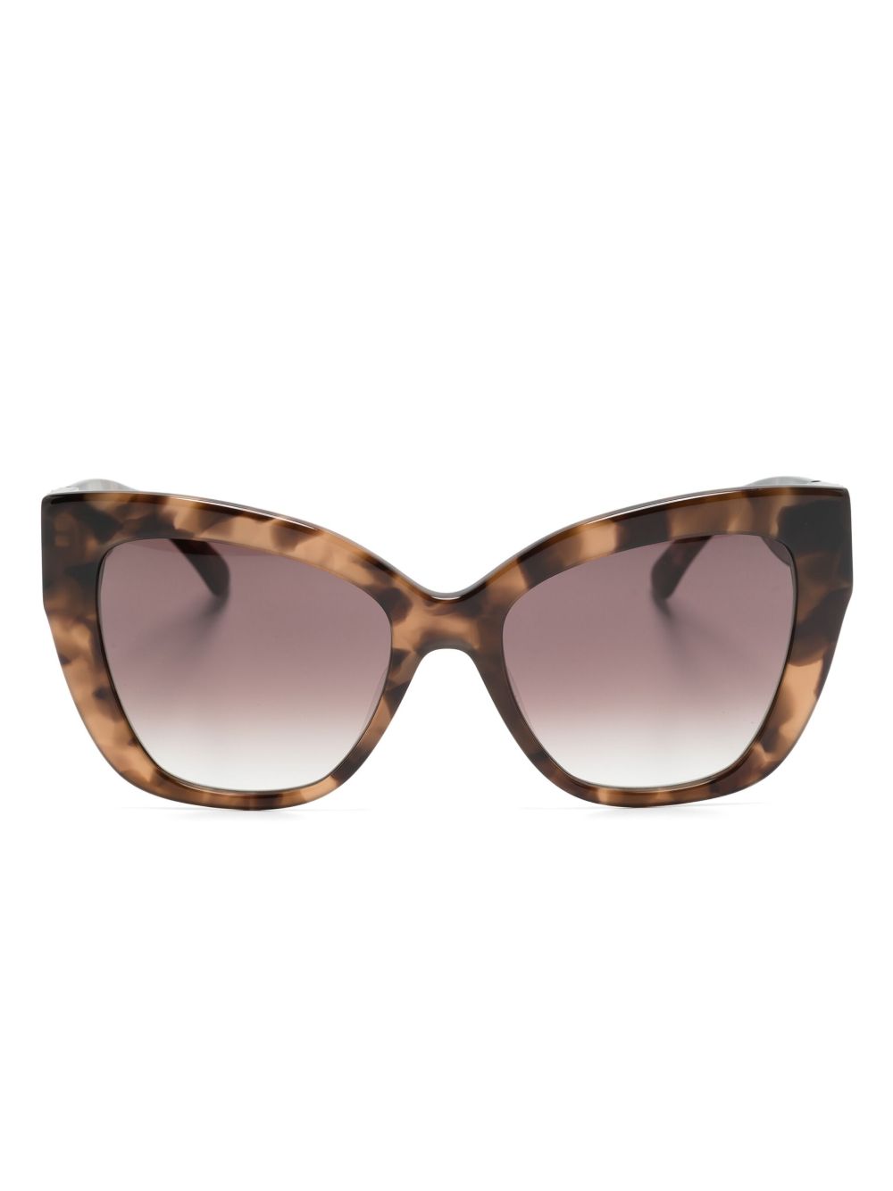 Kate Spade Bexley 猫眼镜框太阳眼镜 - 褐色