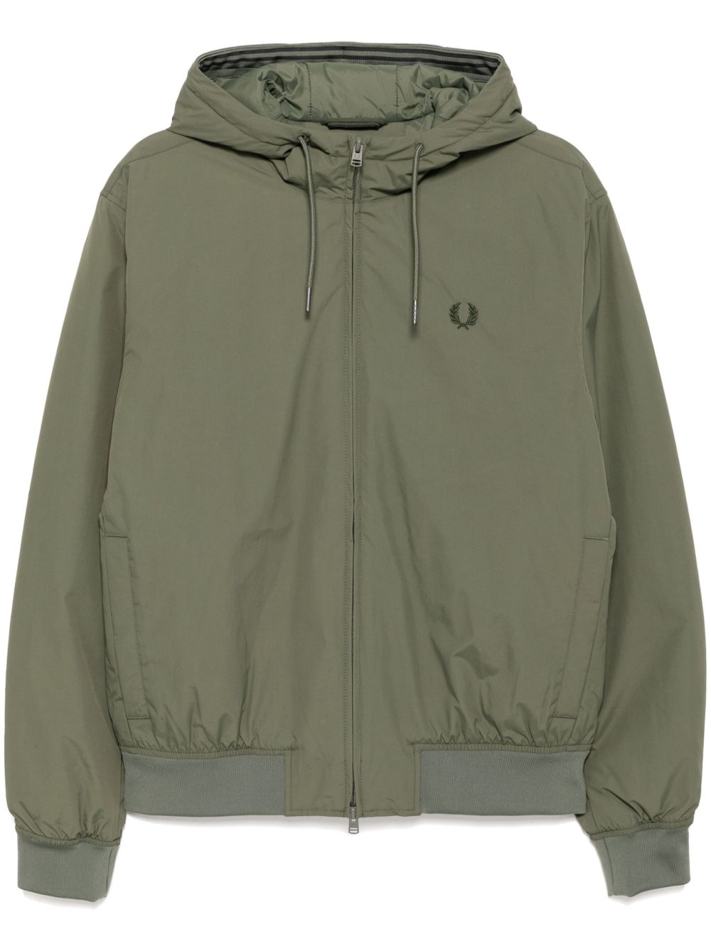 Fred Perry Brentham 连帽夹克 - 绿色