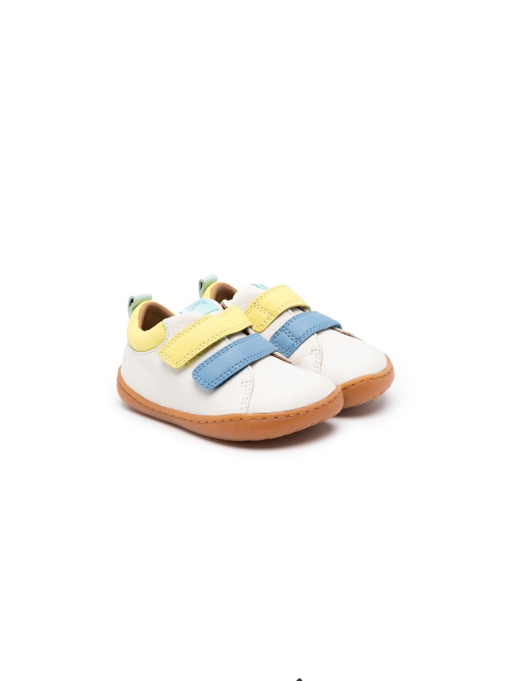 Camper Kids Peu Cami 魔术贴运动鞋 - 白色