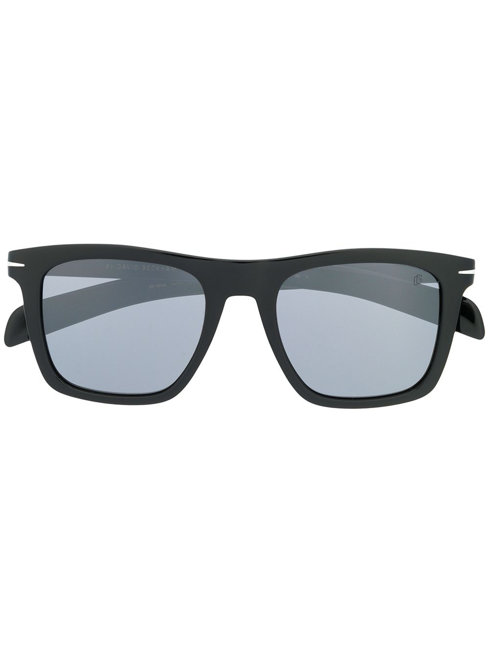 Eyewear by David Beckham 长方框太阳眼镜 - 黑色