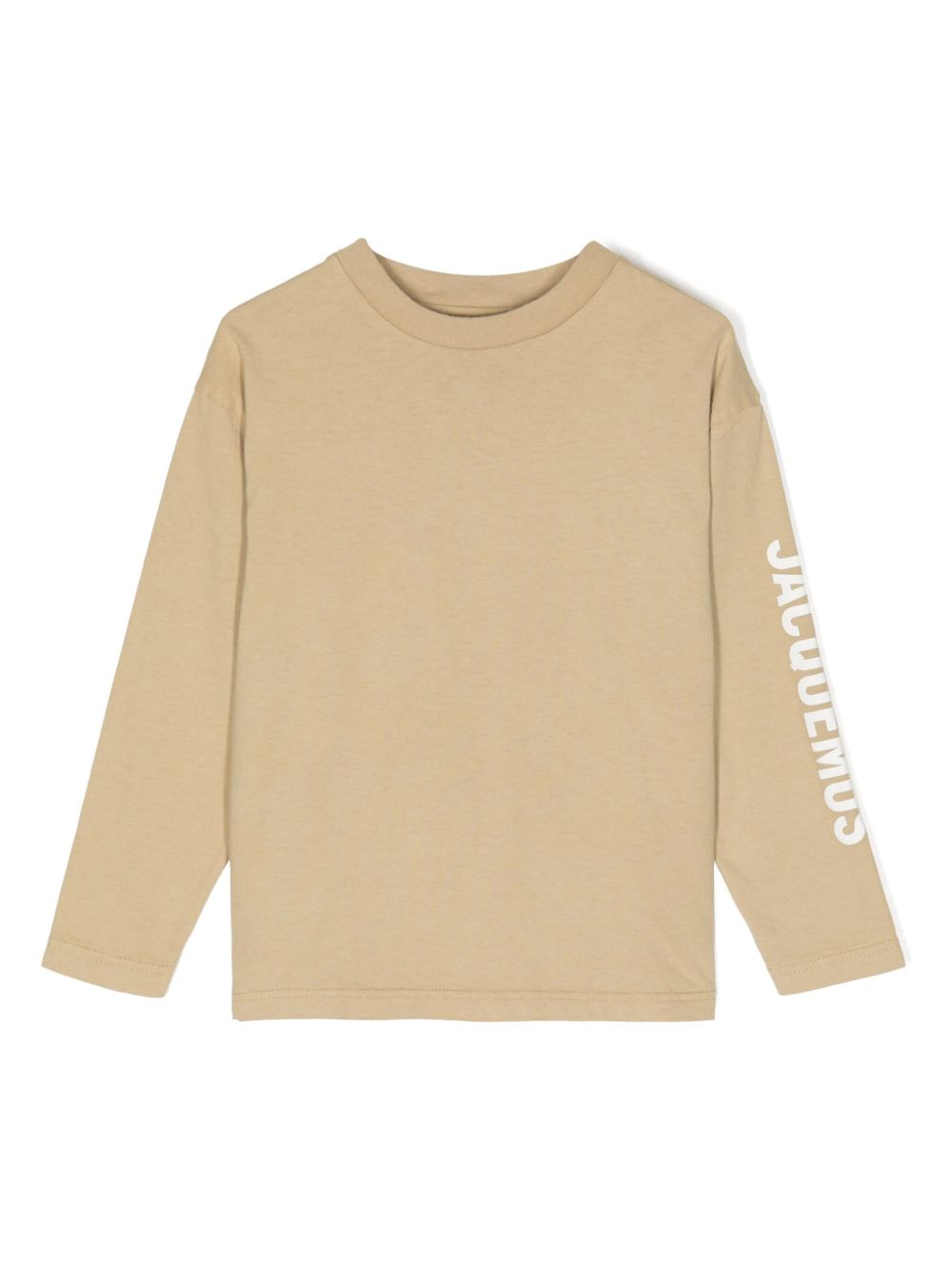 JACQUEMUS L'ENFANT logo印花棉T恤 - 褐色