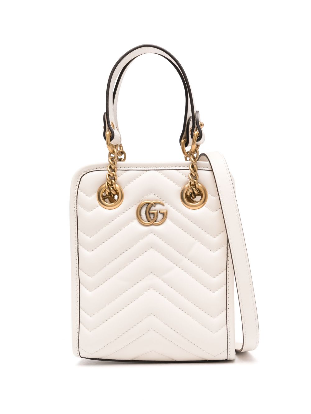 Gucci Marmont 迷你包 - 白色