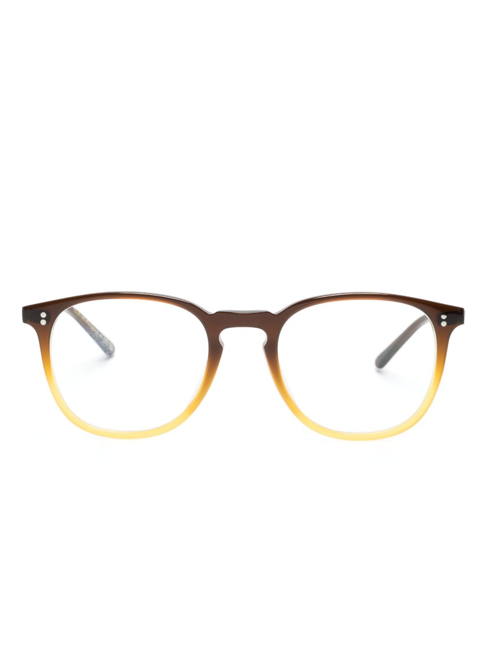 Oliver Peoples Finley 渐色效果眼镜 - 黄色
